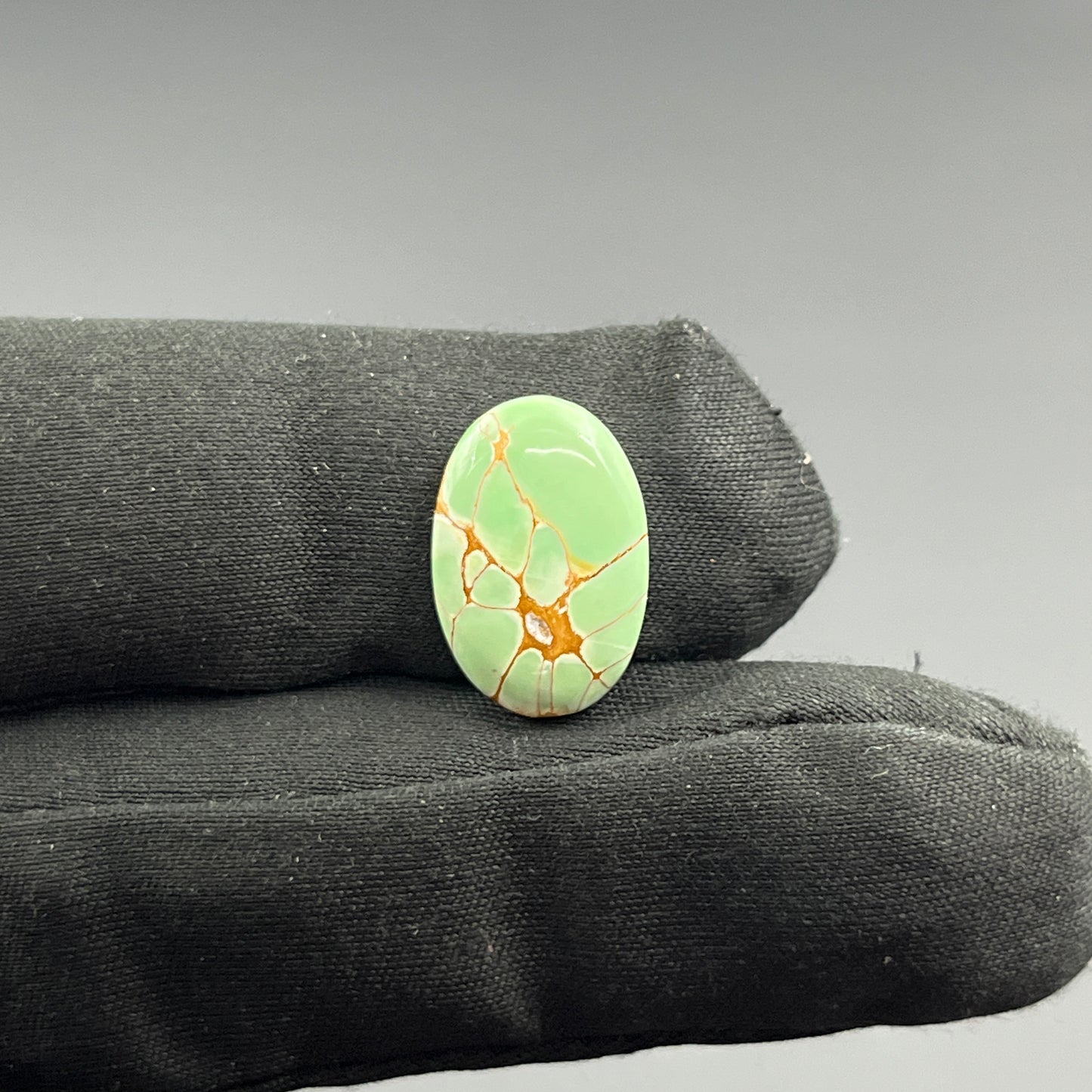 Variscite Green Turquoise Cabochon - Oval
