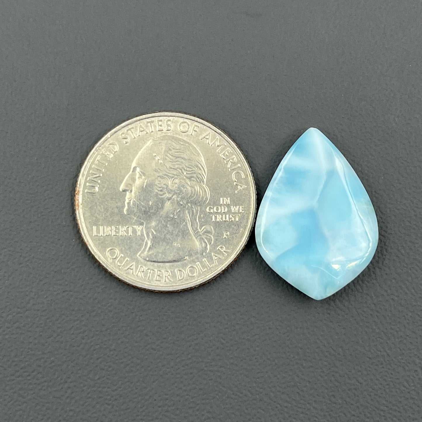 Top Quality Larimar- Loose Cabochon - Kite