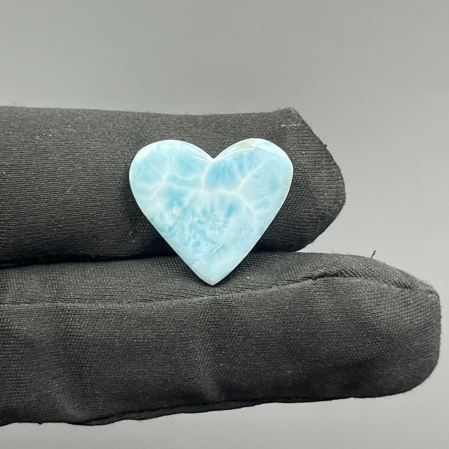 Top Quality Larimar- Loose Cabochon - Heart