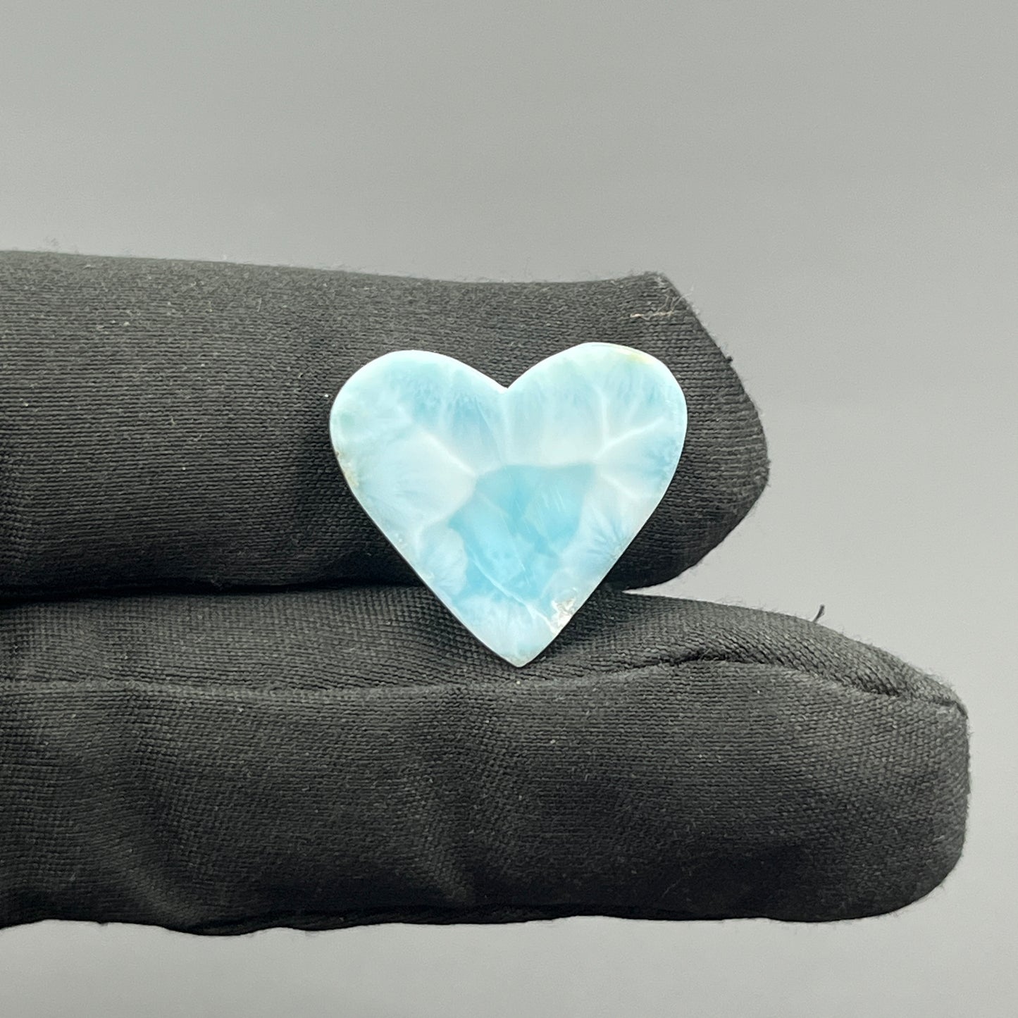 Top Quality Larimar- Loose Cabochon - Heart