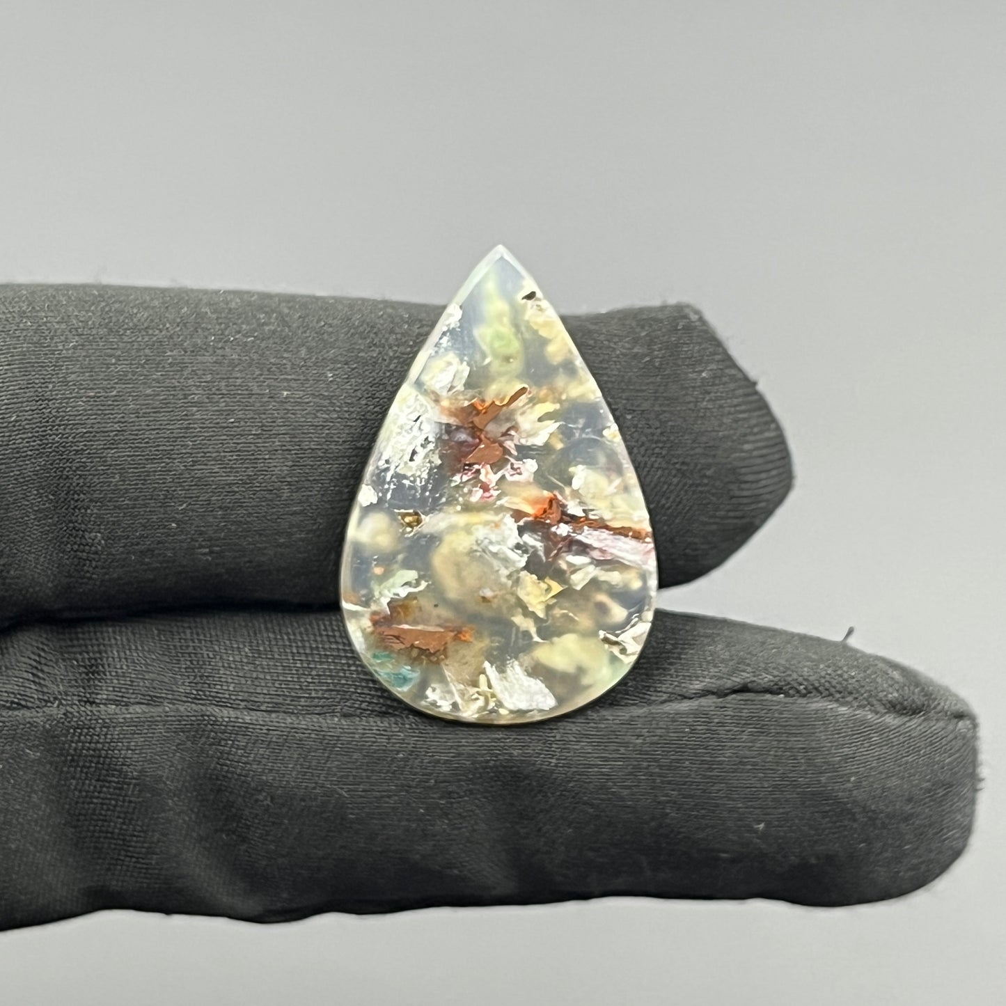 Top Quality Native Copper - Loose Cabochon - Teardrop