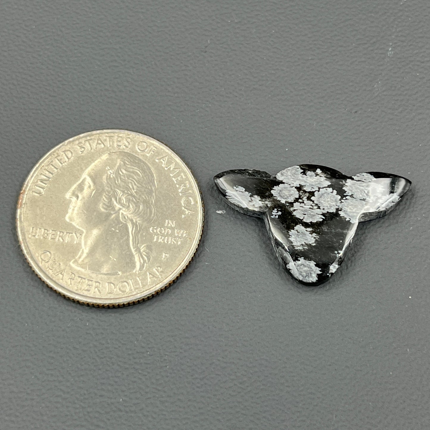 Snowflake Obsidian - Loose Cab - Cow Head