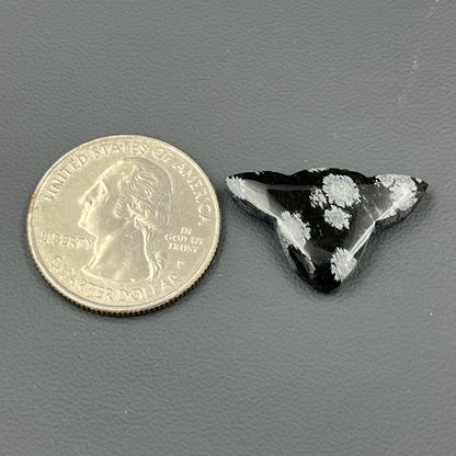 Snowflake Obsidian - Loose Cab - Cow Head