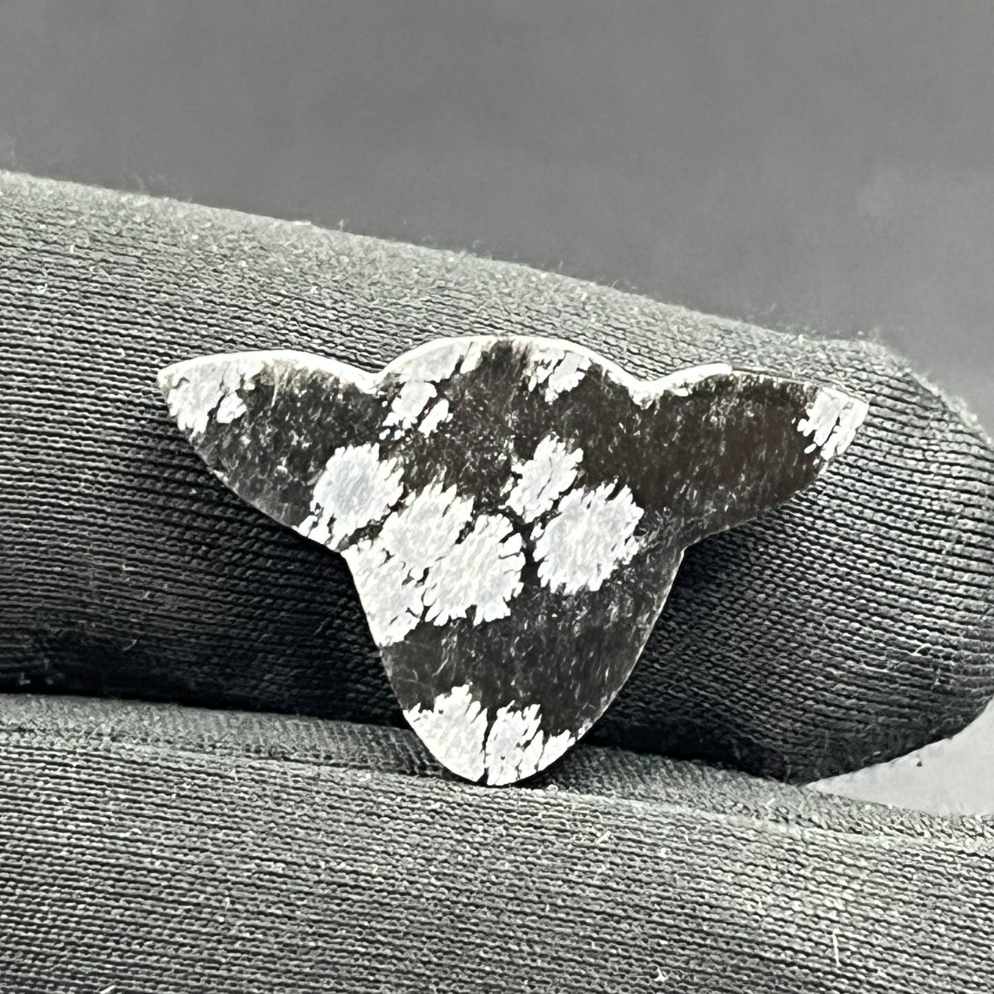 Snowflake Obsidian - Loose Cab - Cow Head