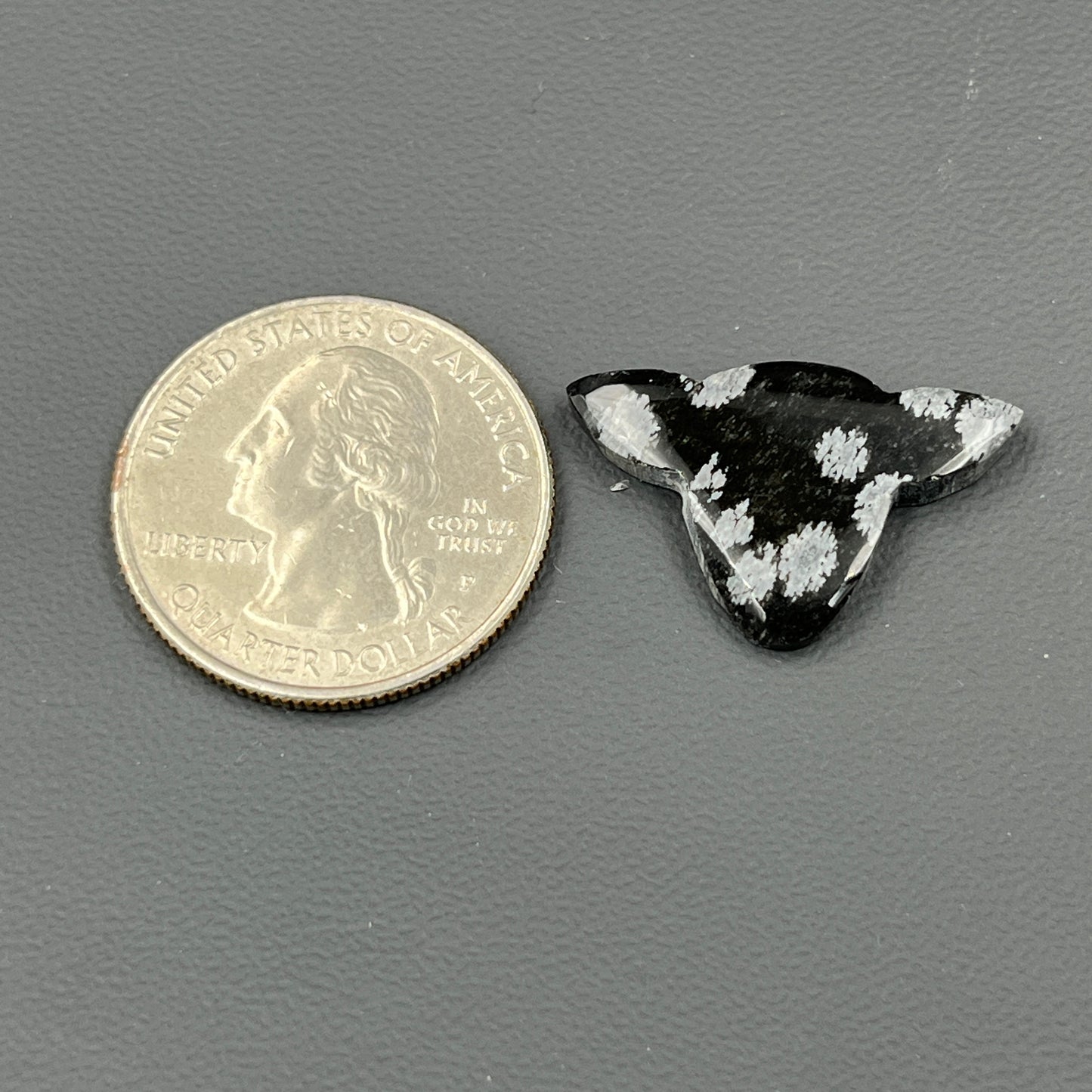 Snowflake Obsidian - Loose Cab - Cow Head