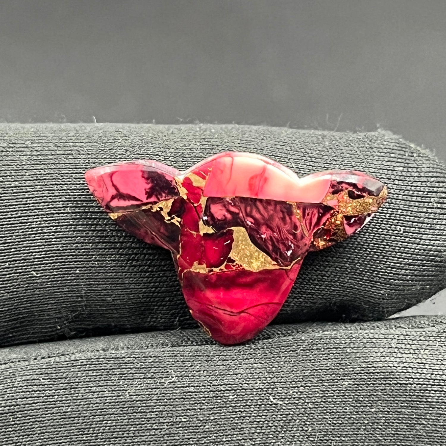 Kingman Red Rose Dahlia - Loose Cab - Cow Head