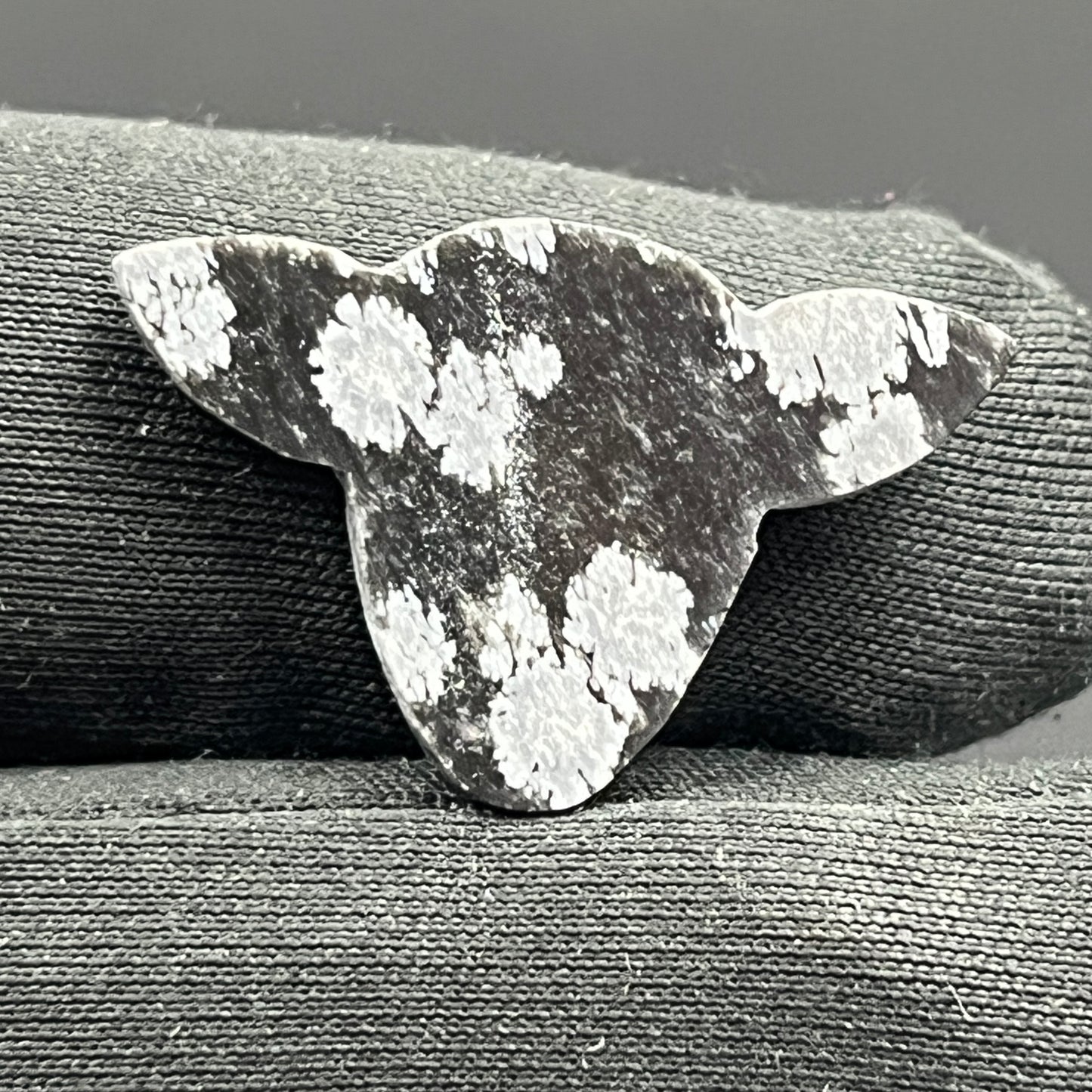 Snowflake Obsidian - Loose Cab - Cow Head