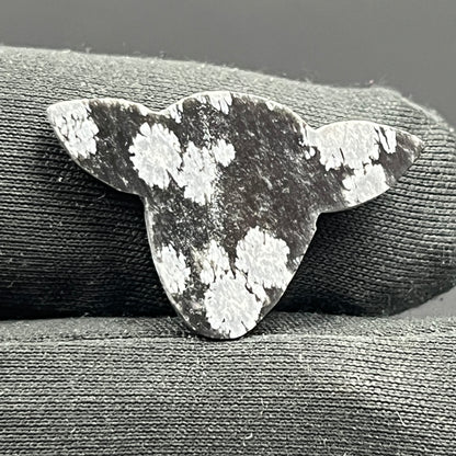 Snowflake Obsidian - Loose Cab - Cow Head