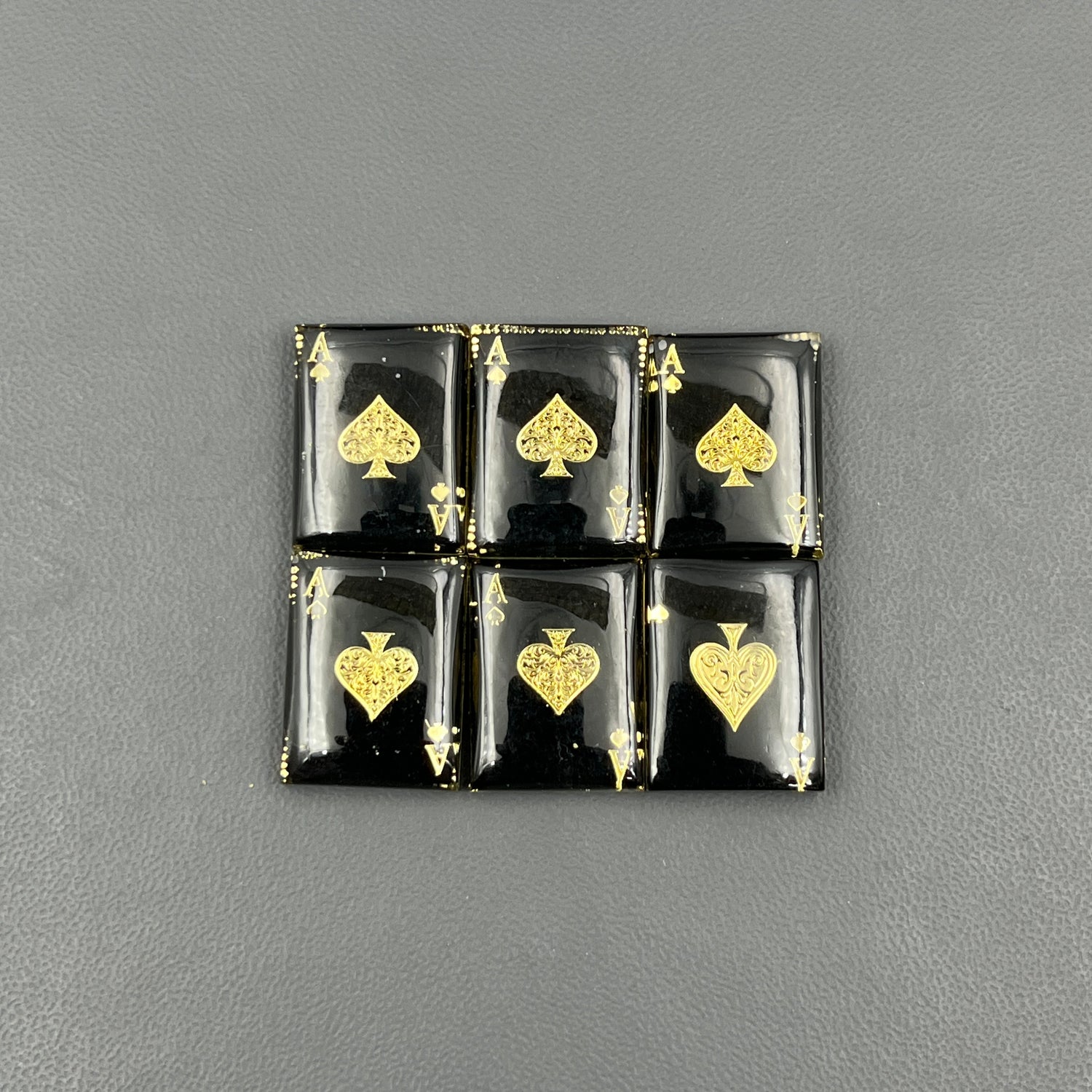 Inlay  Metal Carving- Wholesale Lot - 6 Pcs