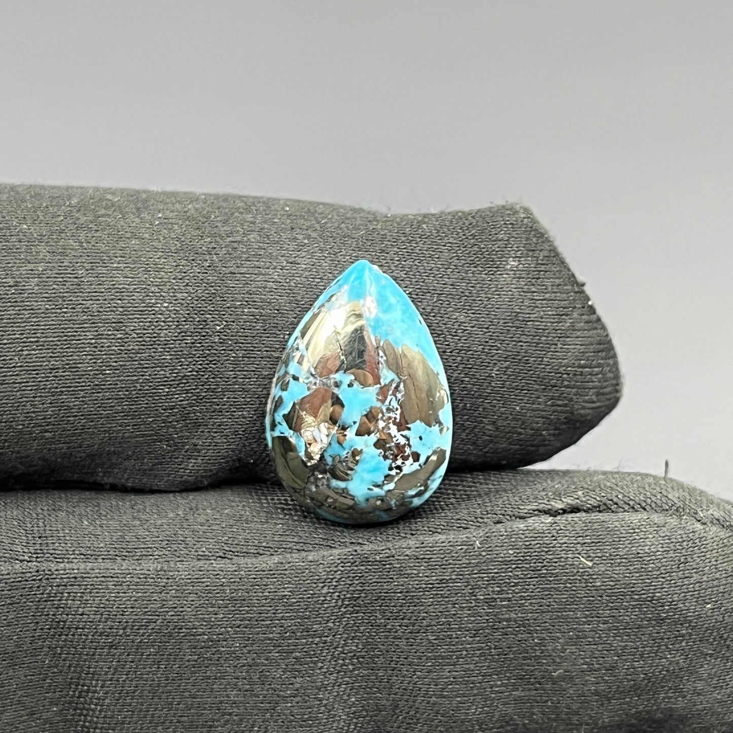 Blue Bird Turquoise Cabochon - Teardrop