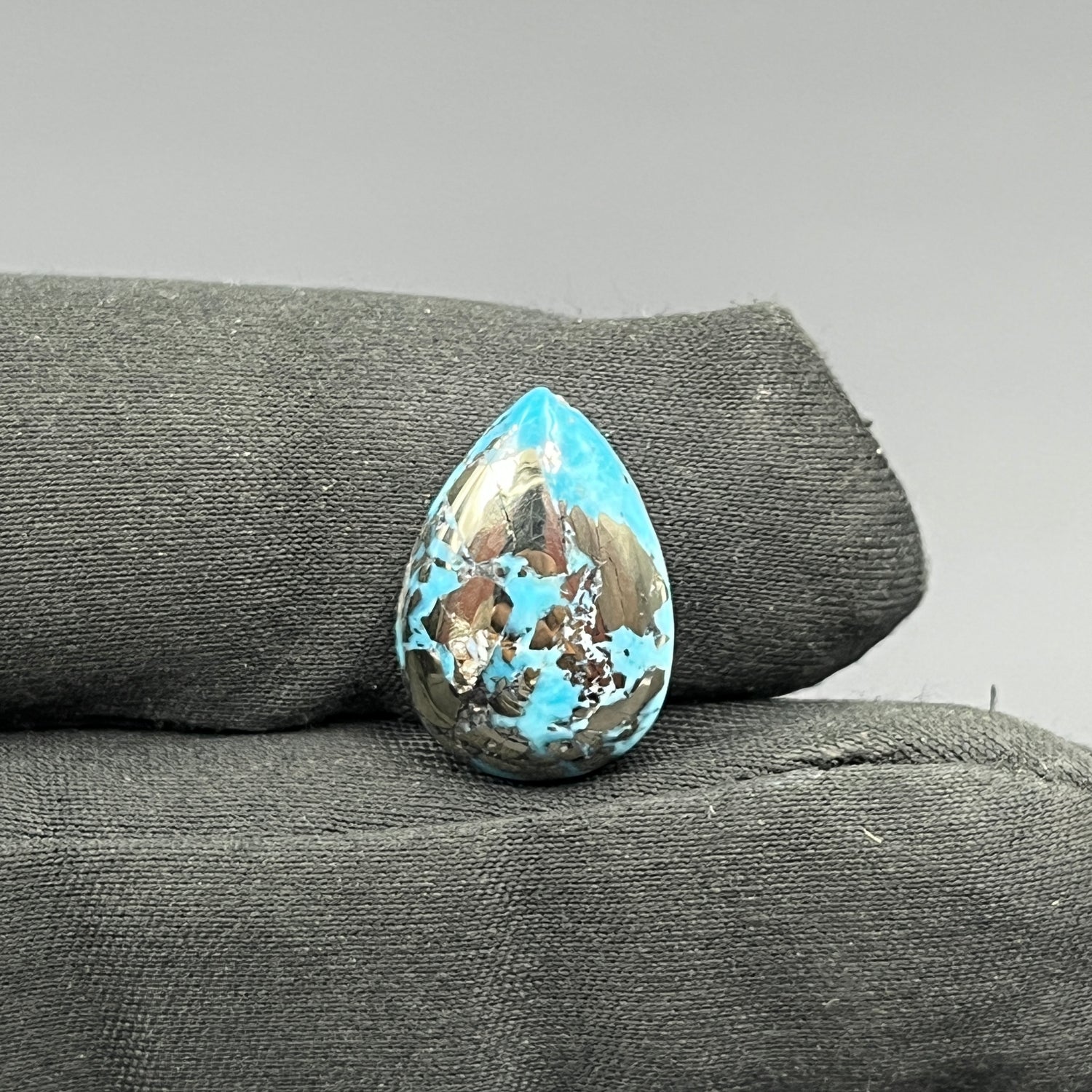 Blue Bird Turquoise Cabochon - Teardrop