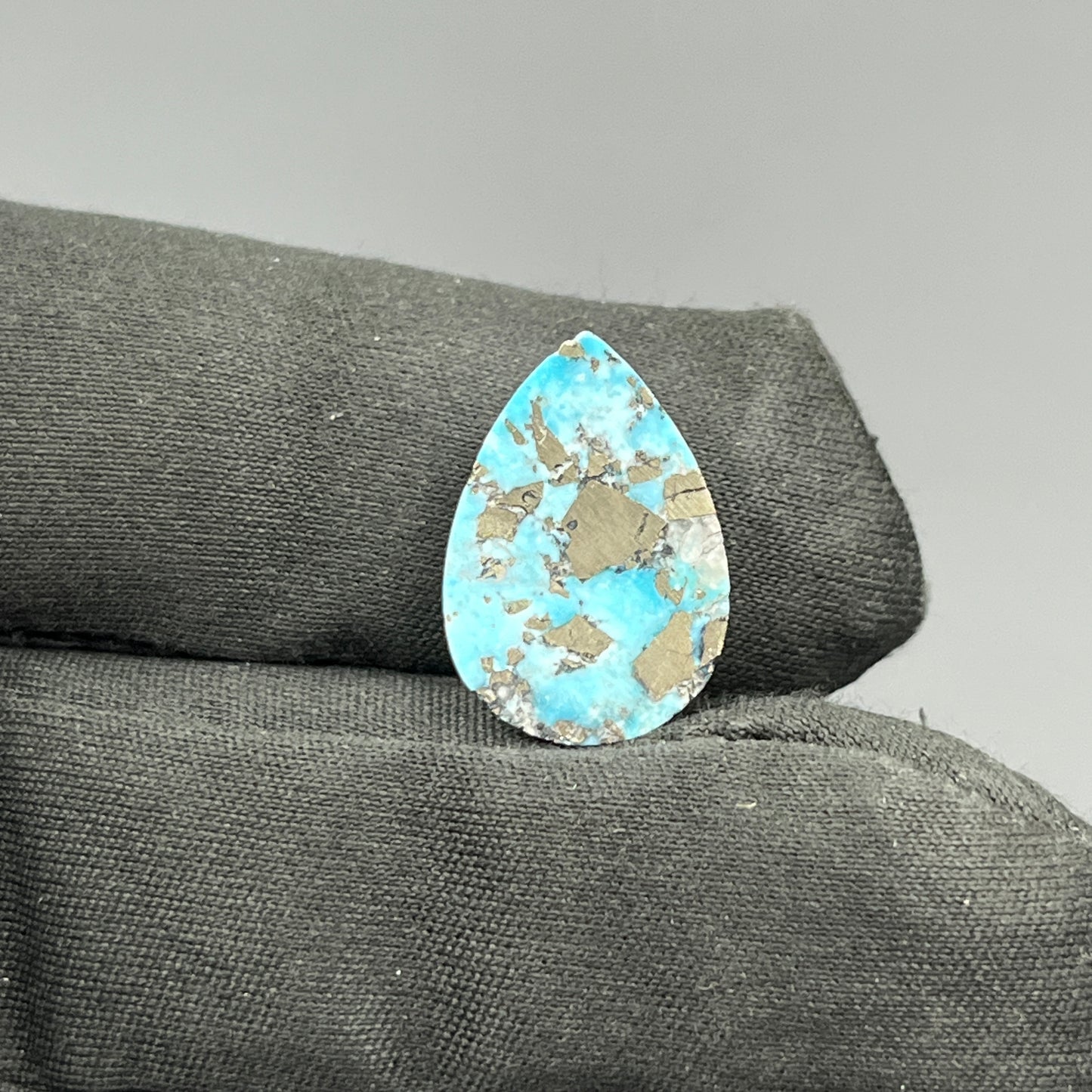 Blue Bird Turquoise Cabochon - Teardrop