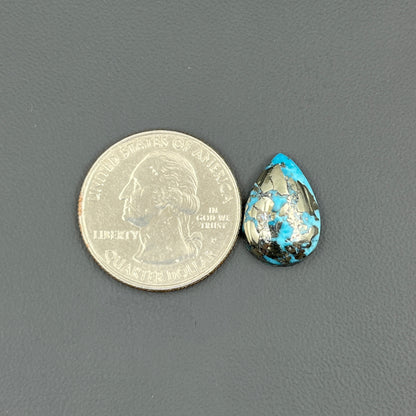 Blue Bird Turquoise Cabochon - Teardrop