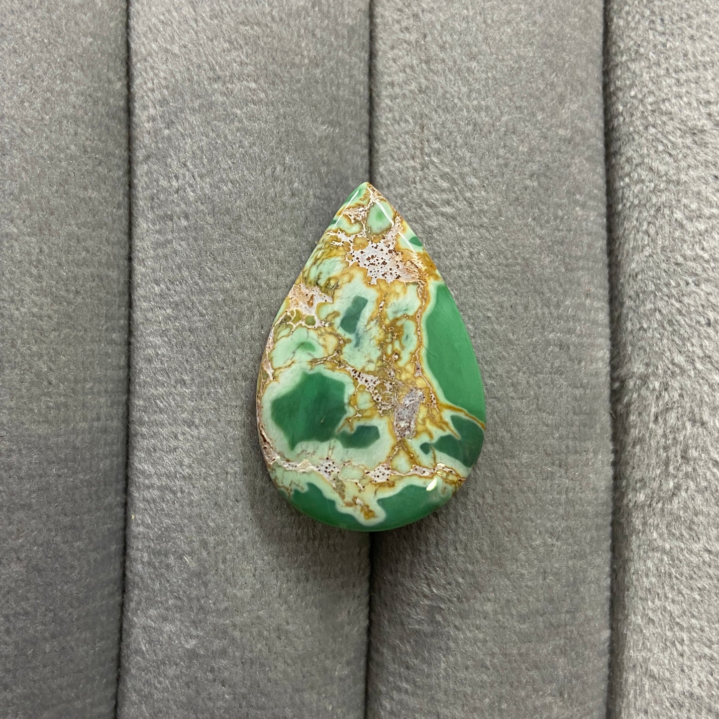 Australian Variscite Cabochon - Pear