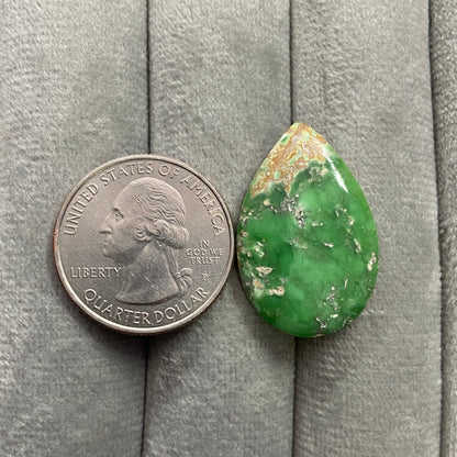 Australian Variscite Cabochon - Teardrop