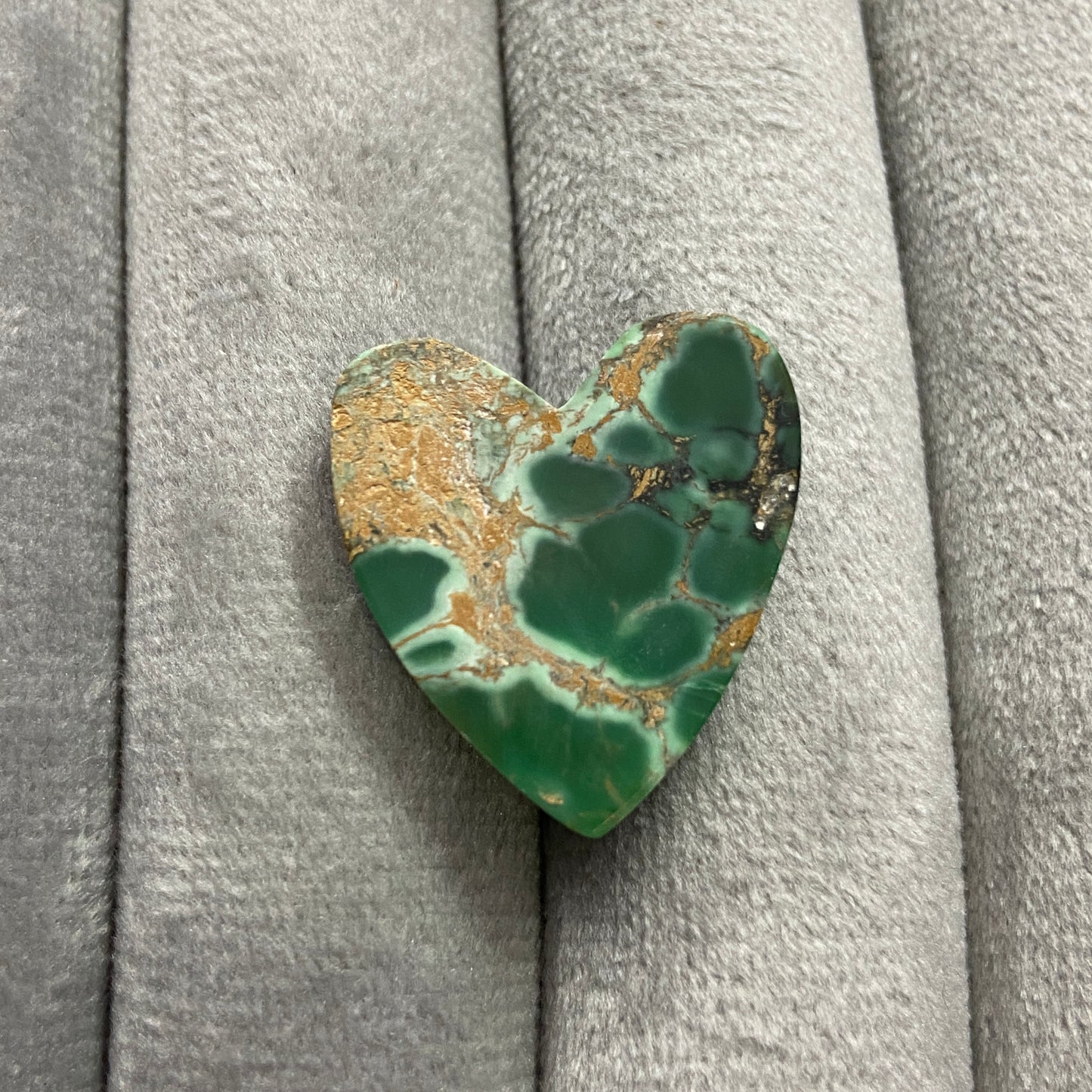 Australian Variscite Cabochon - Heart