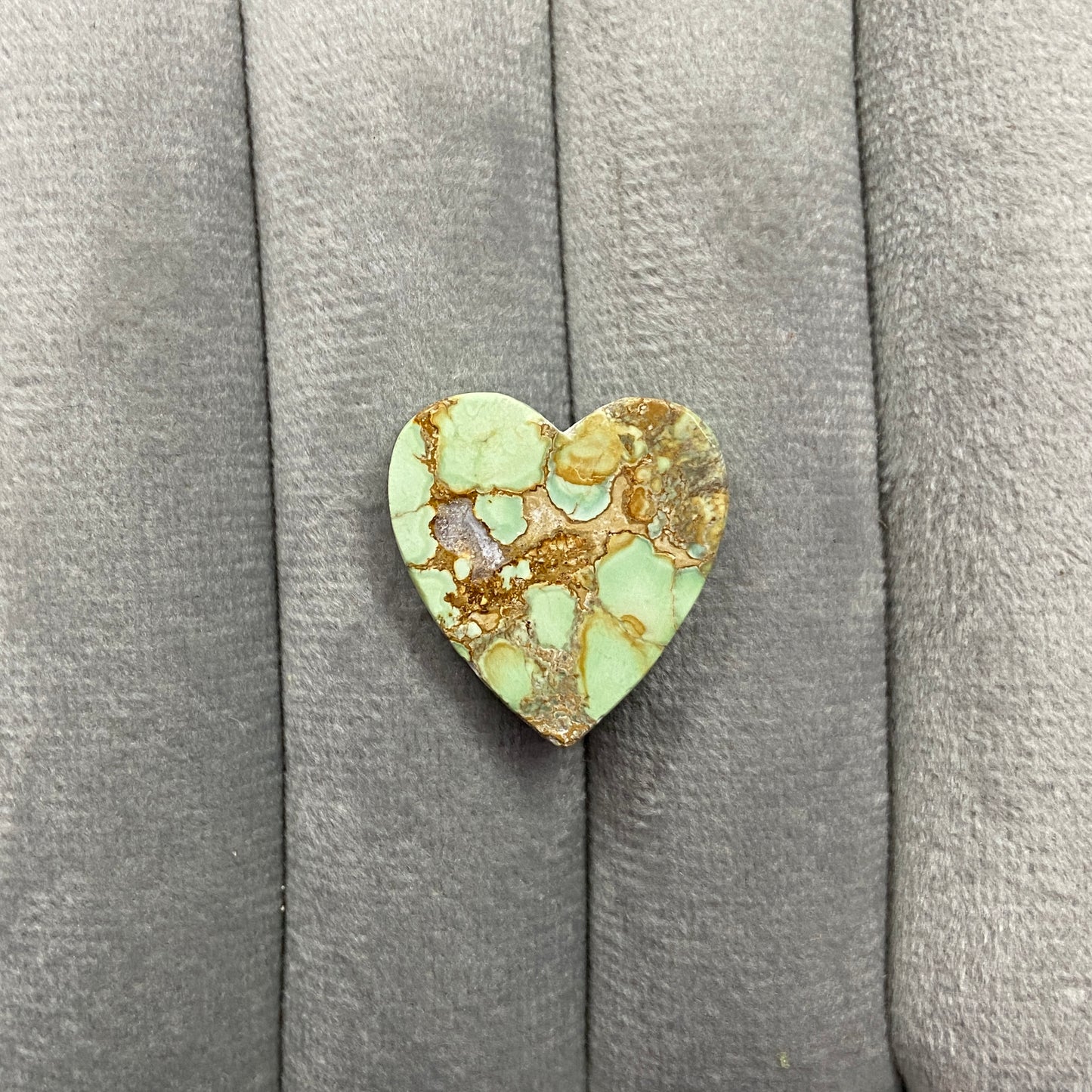 Australian Variscite Cabochon - Heart