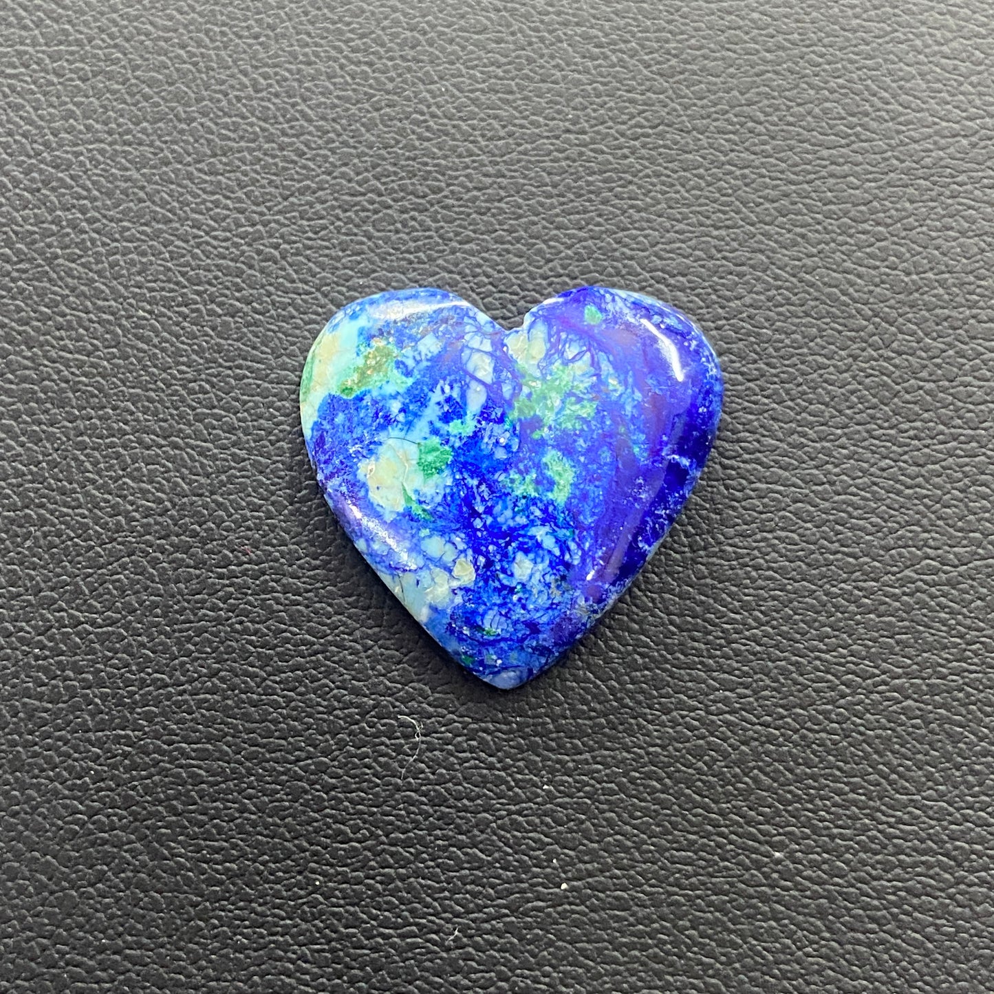 Top Quality Azurite Cabochon - Heart