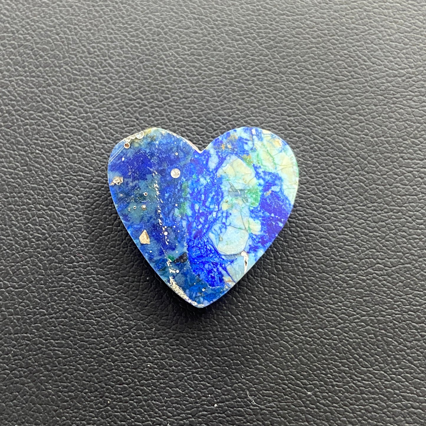 Top Quality Azurite Cabochon - Heart