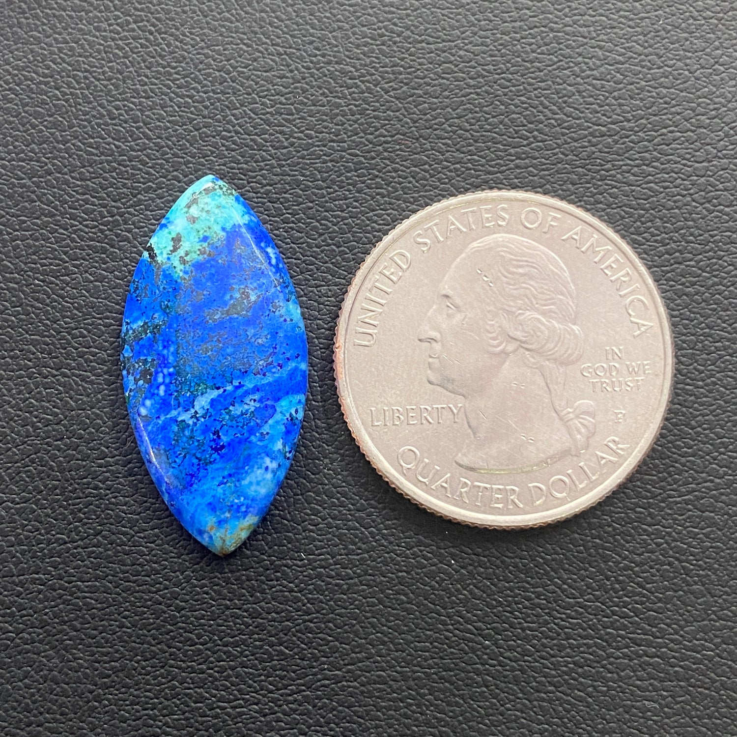 Top Quality Azurite Cabochon - Marquise