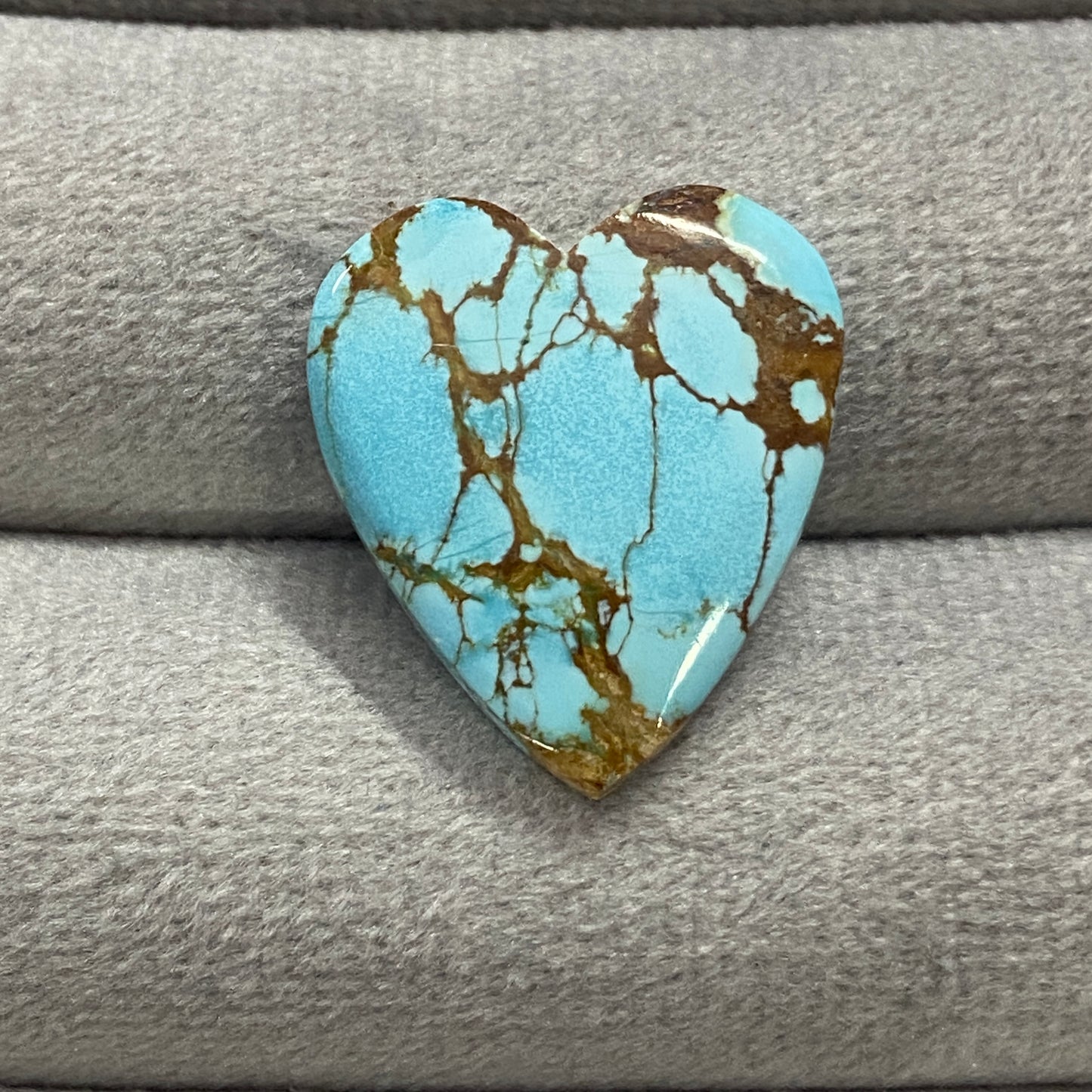 Australian Turquoise Cabochon - Heart