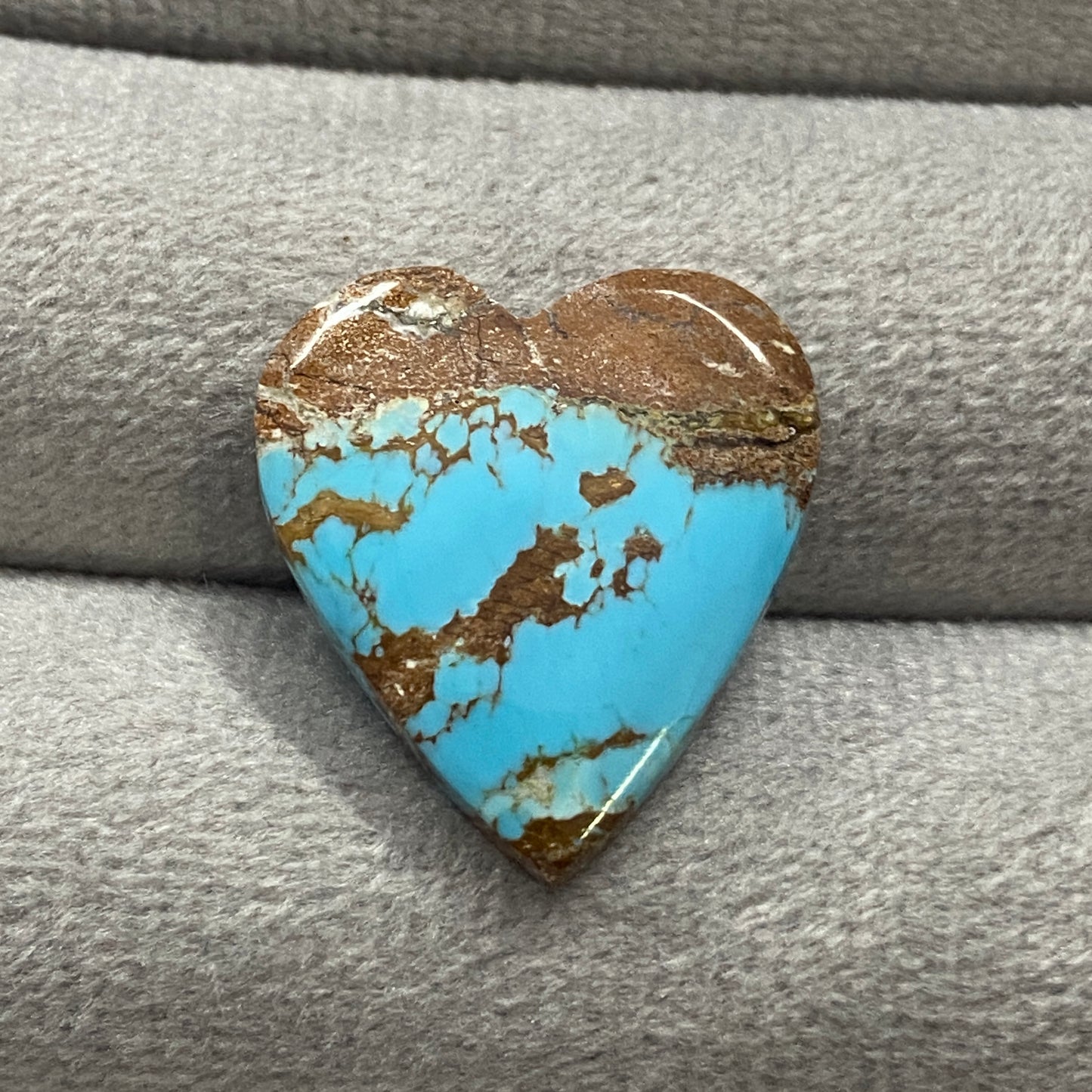 Australian Turquoise Cabochon - Heart