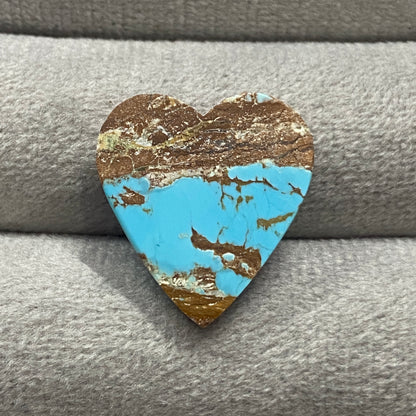 Australian Turquoise Cabochon - Heart