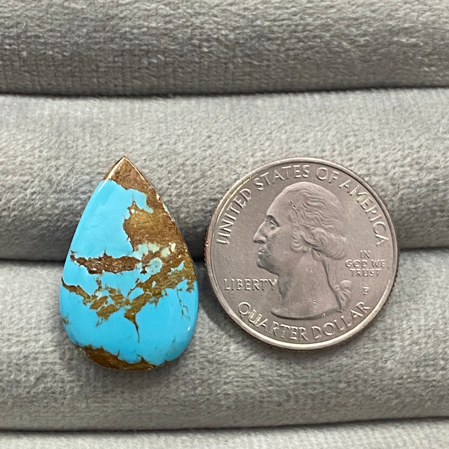 Australian Turquoise Cabochon - Teardrop