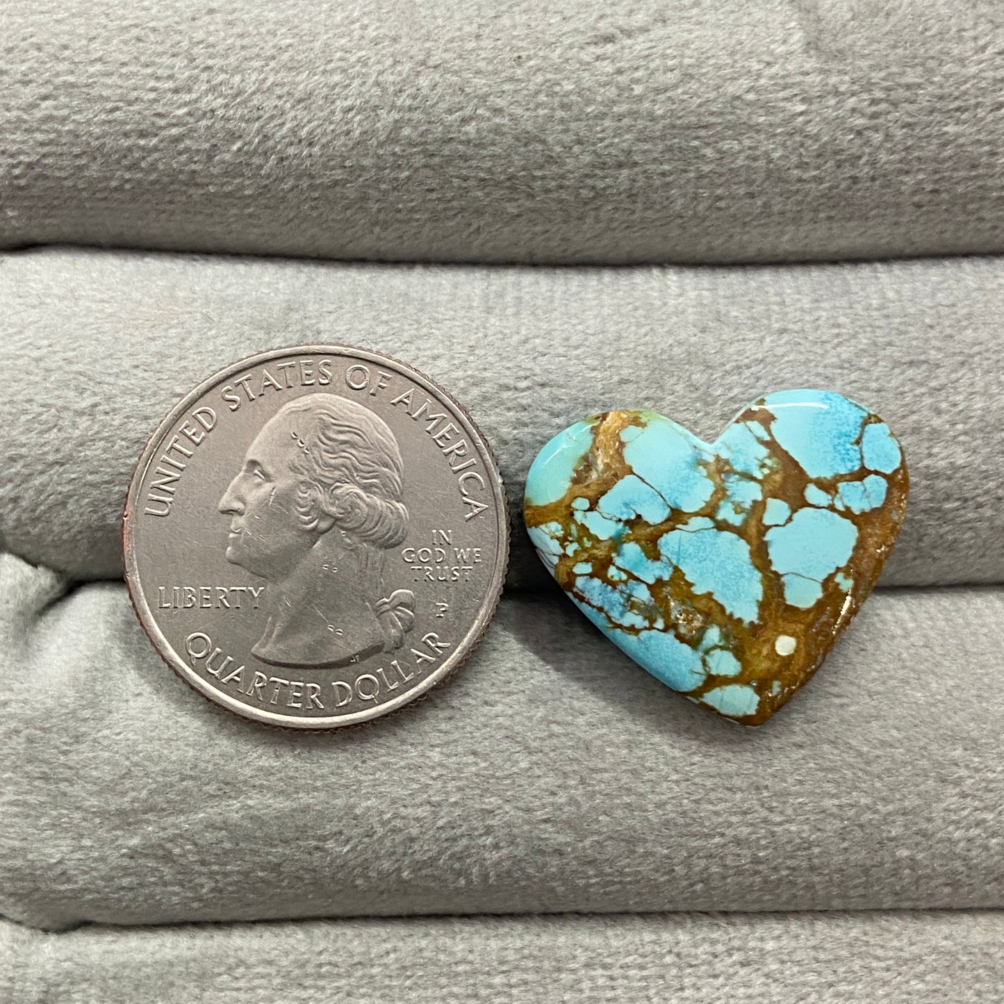 Australian Turquoise Cabochon - Heart