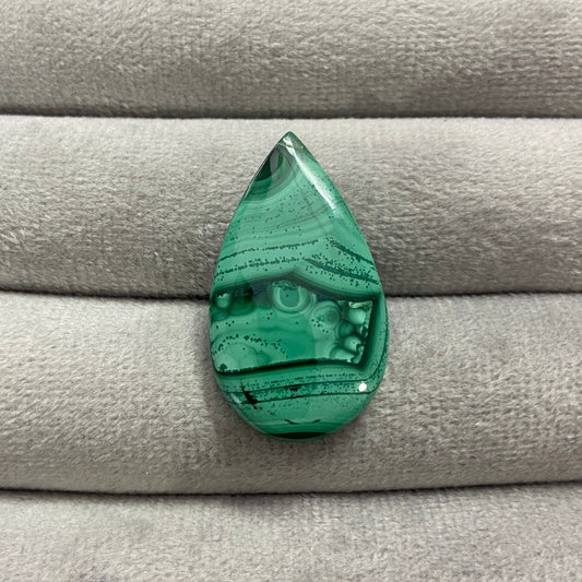 AAA Quality Malachite Cabochon - Teardrop