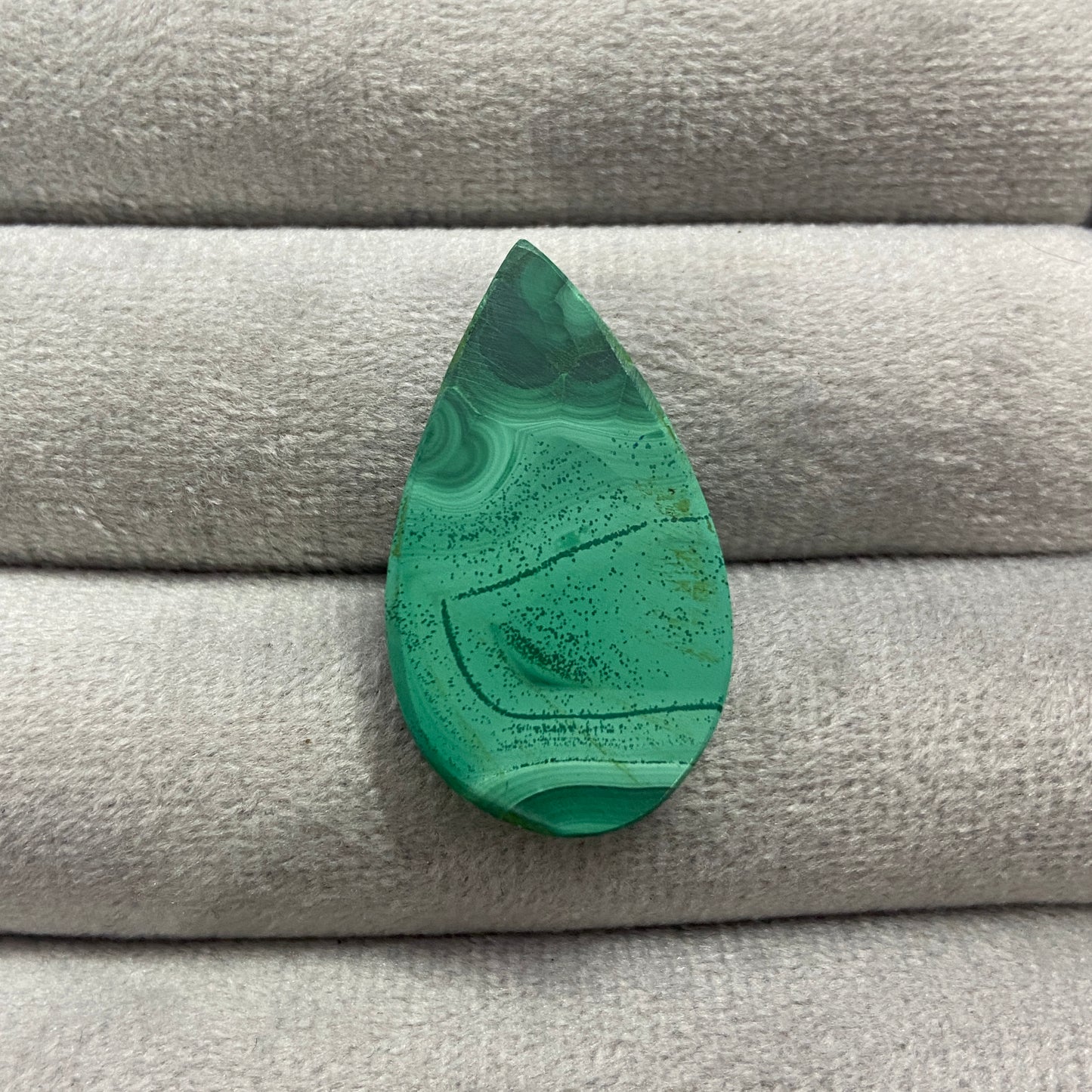 AAA Quality Malachite Cabochon - Teardrop