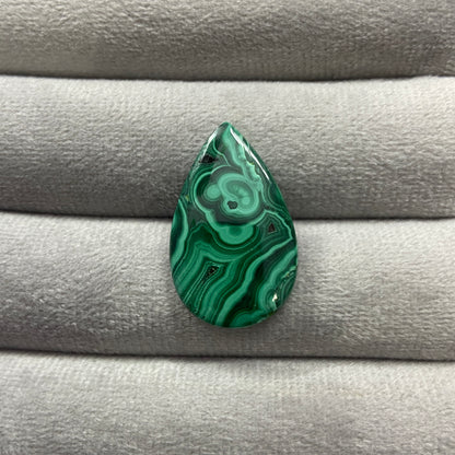 AAA Quality Malachite Cabochon - Pear