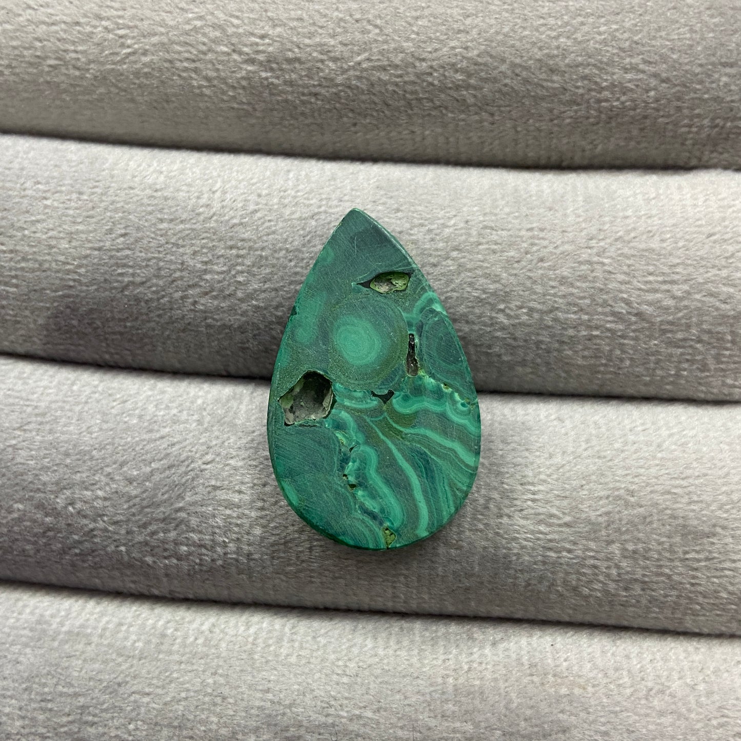 AAA Quality Malachite Cabochon - Pear