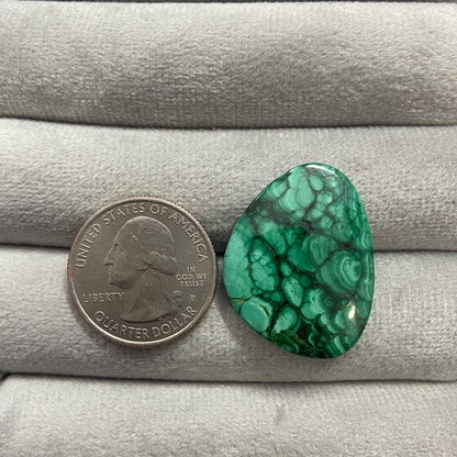 AAA Quality Malachite Cabochon - Tumble