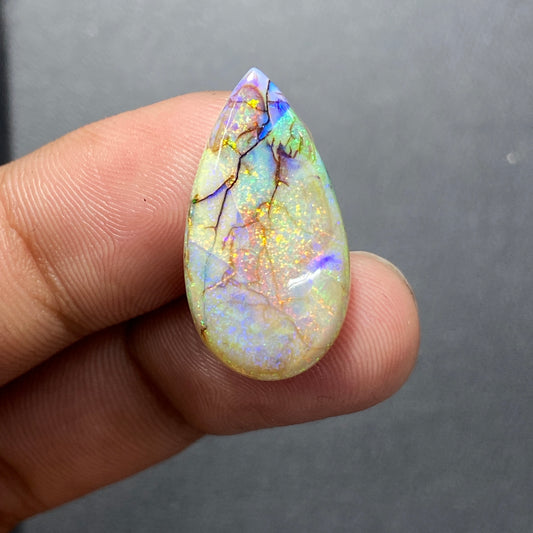 Top Quality Monarch Opal Cabochon - Teardrop