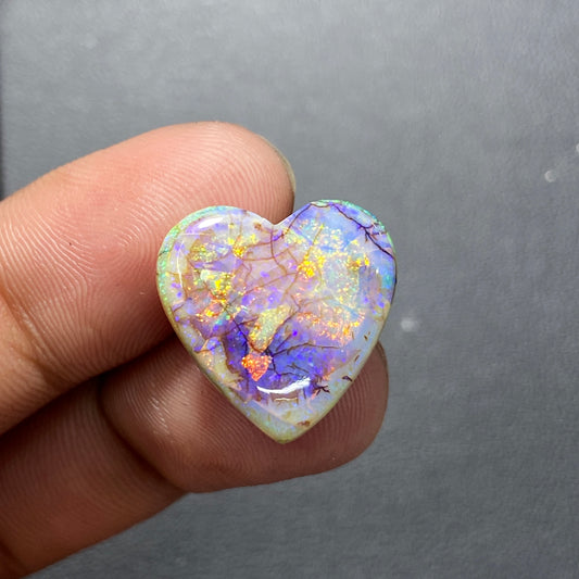 Top Quality Monarch Opal Cabochon - Heart