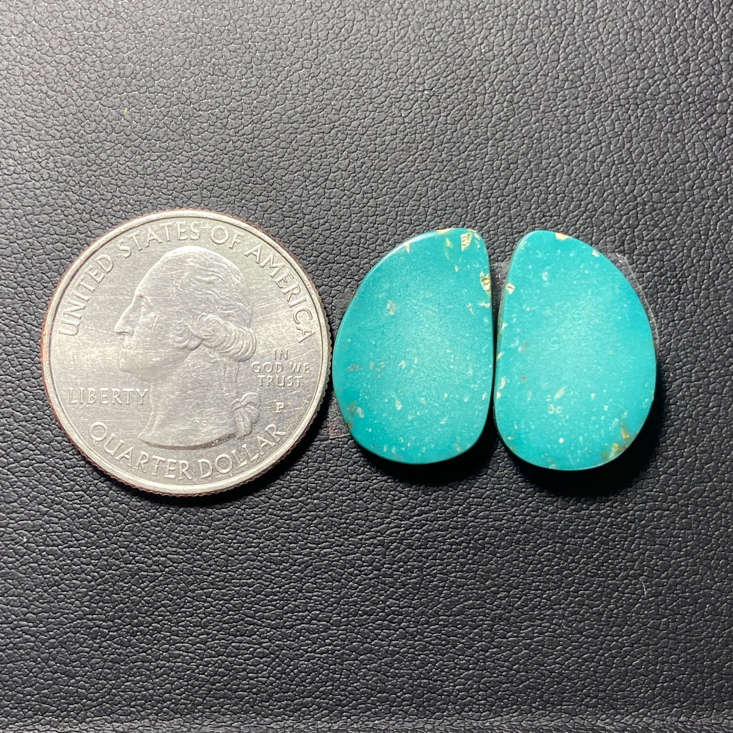 AAA Hubei Turquoise Pair - Fancy
