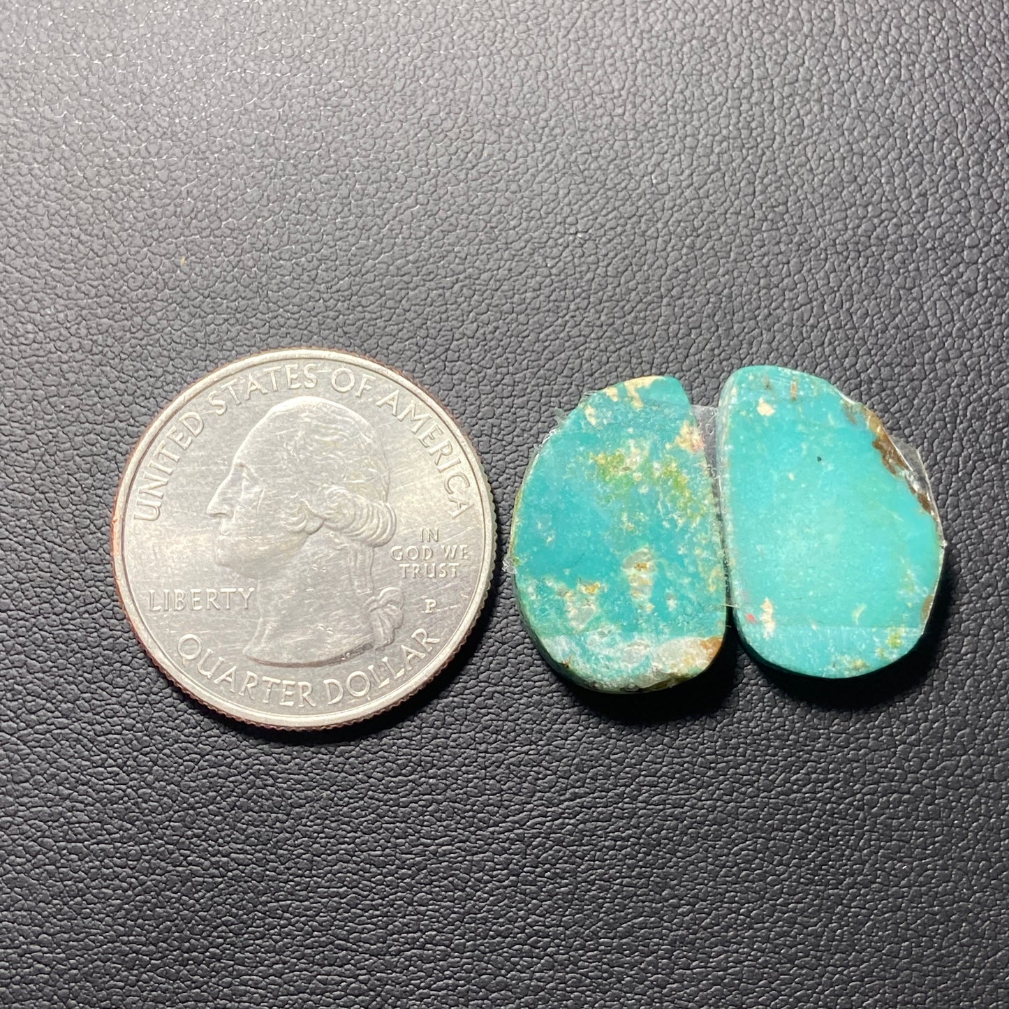 AAA Hubei Turquoise Pair - Fancy