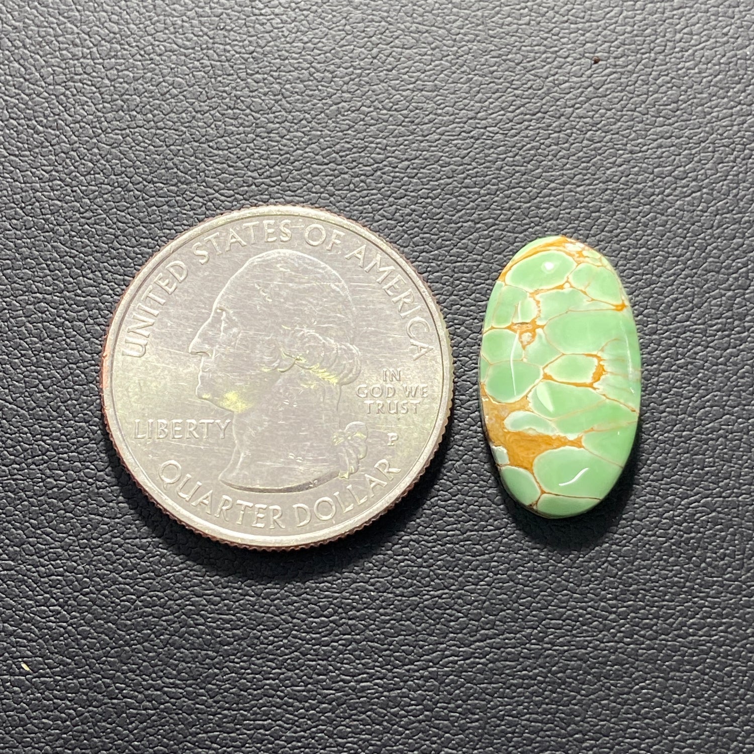 Variscite Green Turquoise Cabochon - Oval