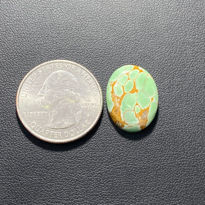 Variscite Green Turquoise Cabochon - Oval