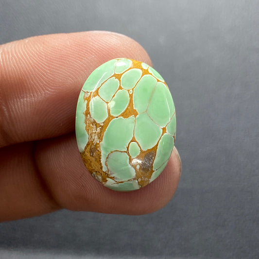 Variscite Green Turquoise Cabochon - Oval