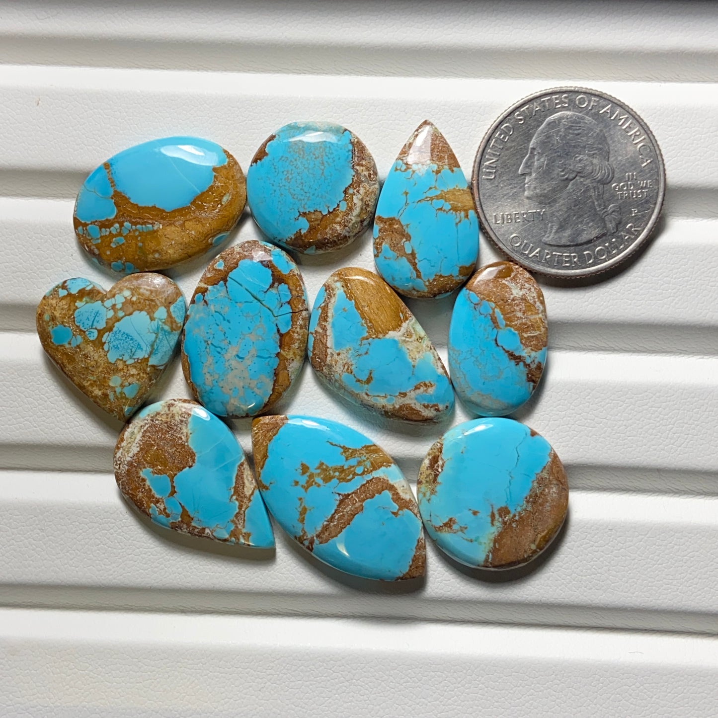 Australian Turquoise 10 Pcs Wholesale Lot