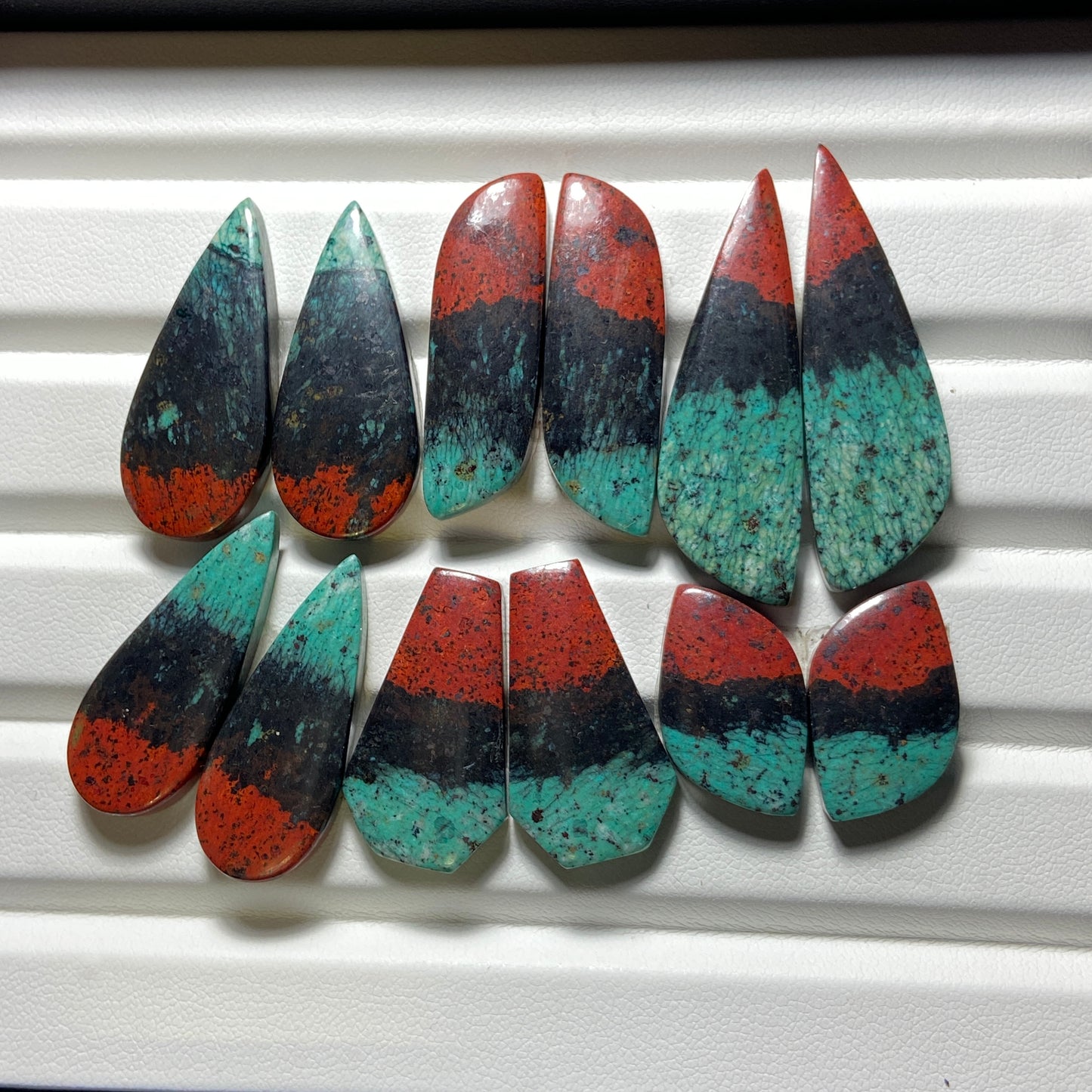 High Grade Sonoran Sunrise Pairs Wholesale Lot - 6 Pairs