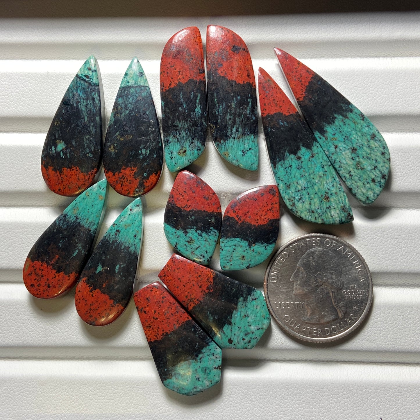 High Grade Sonoran Sunrise Pairs Wholesale Lot - 6 Pairs