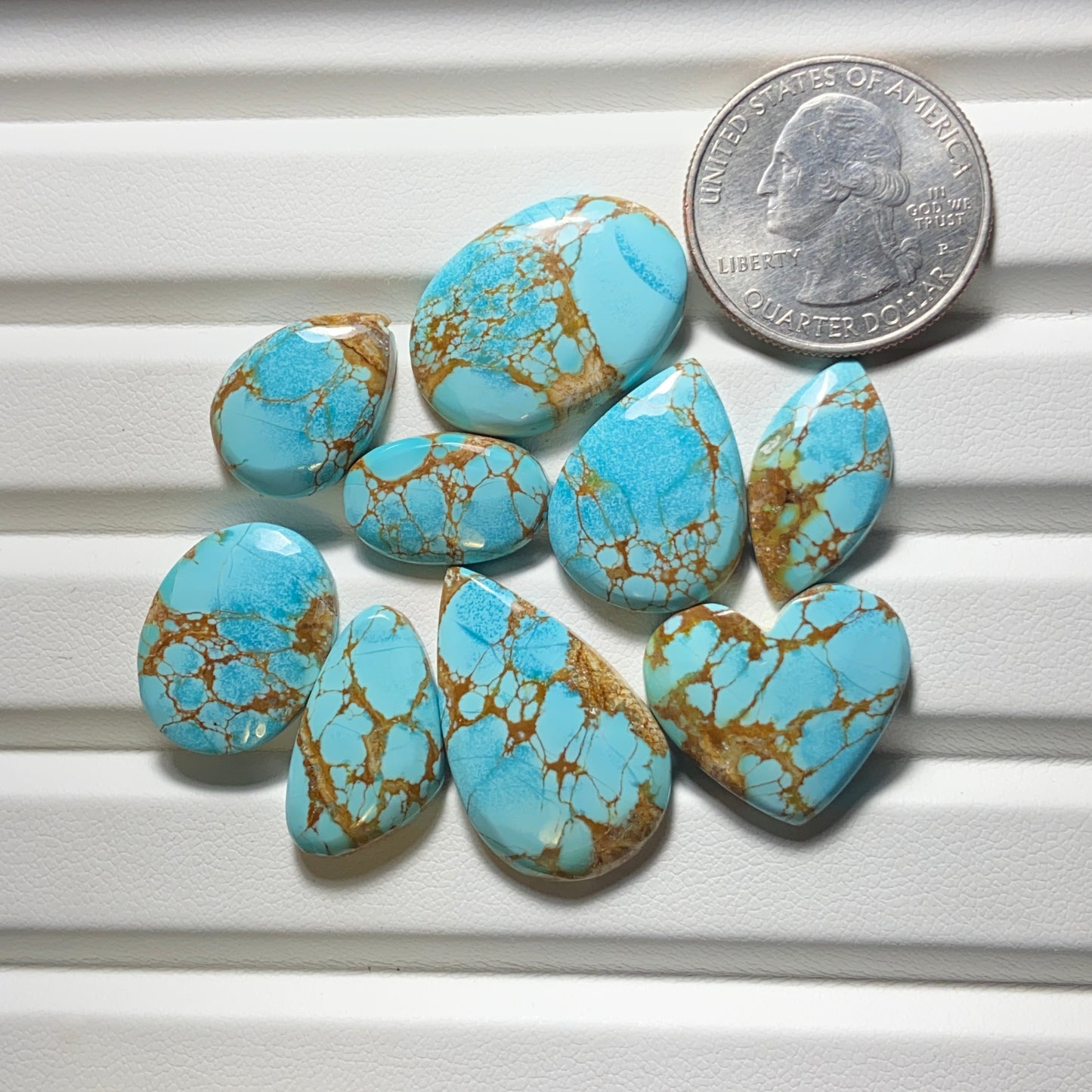 Australian Turquoise 09 Pcs Wholesale Lot