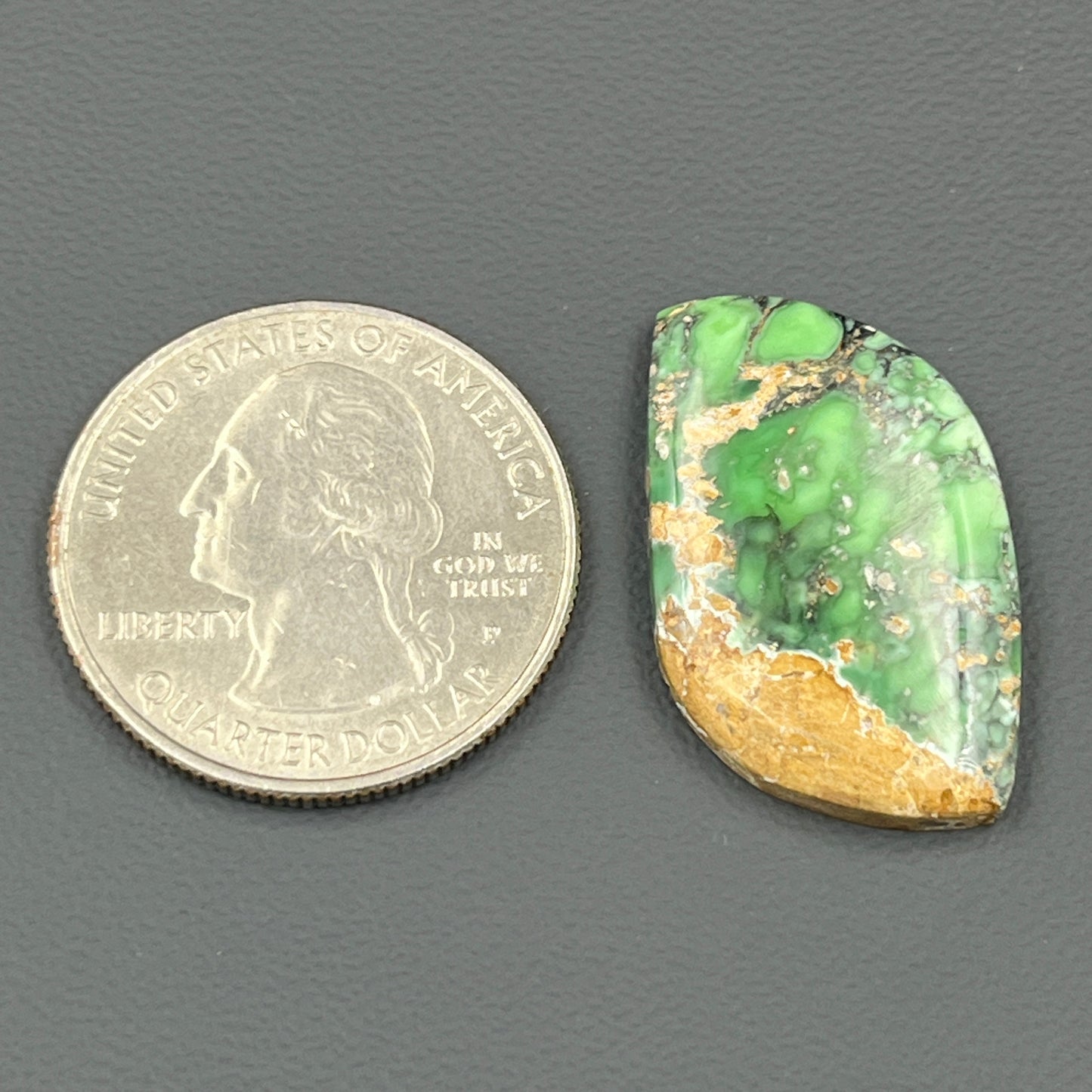 Variscite Green Turquoise Cabochon - Fancy