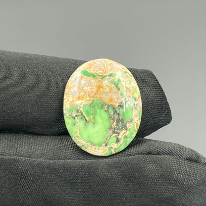 Variscite Green Turquoise Cabochon - Oval