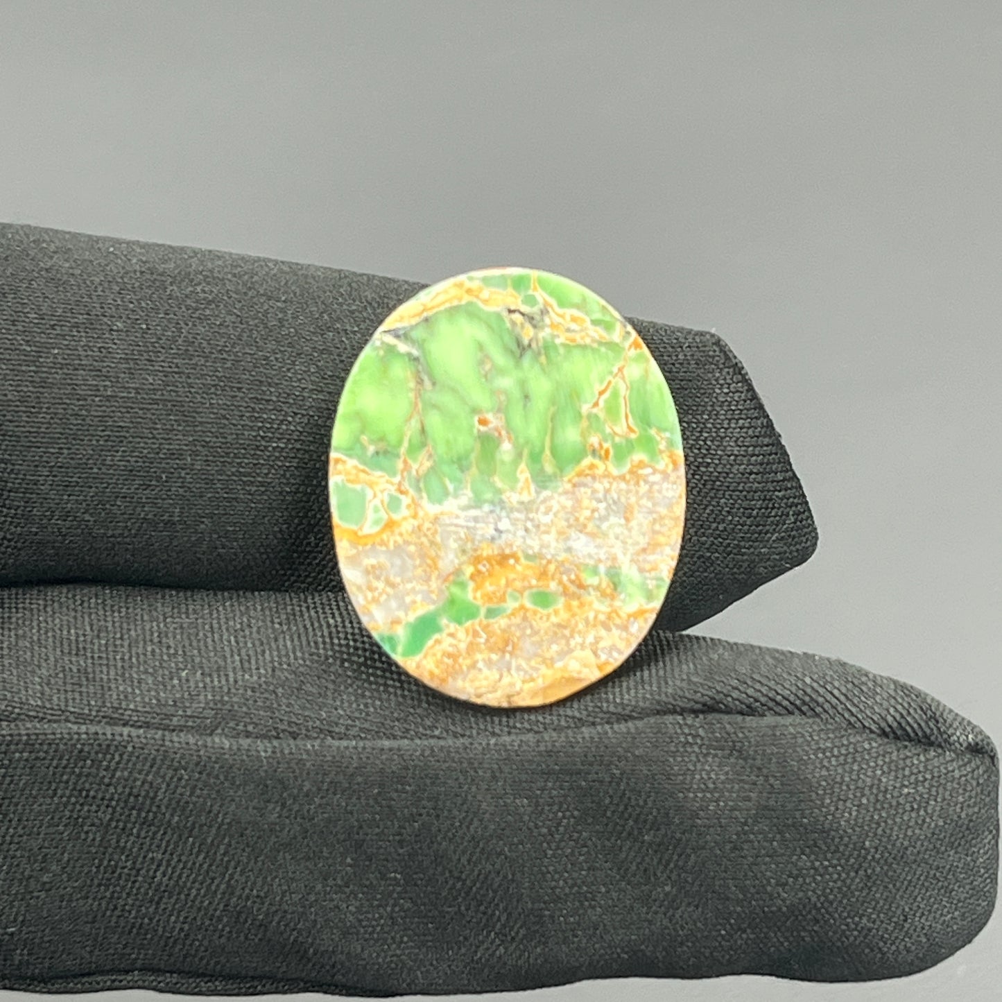 Variscite Green Turquoise Cabochon - Oval