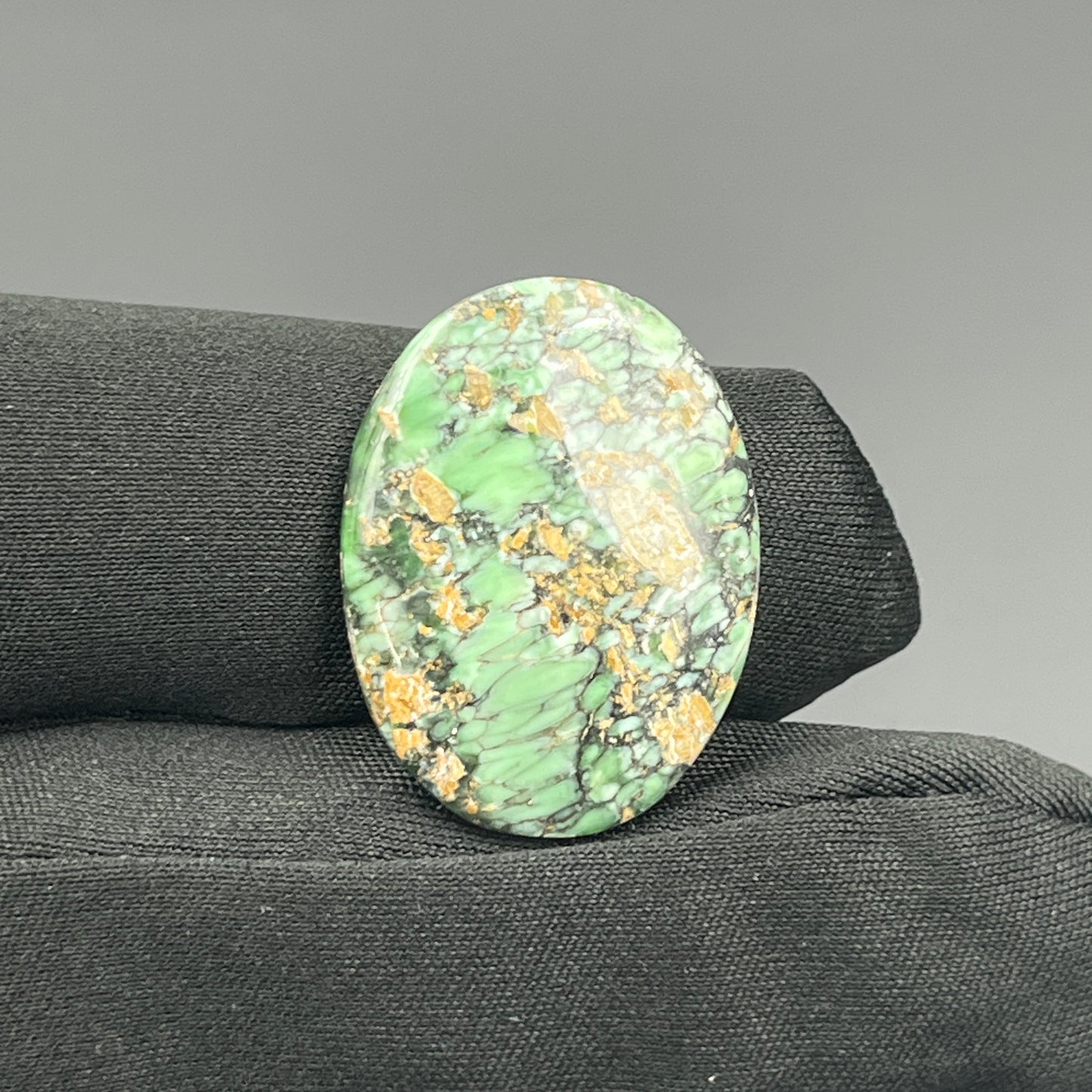 Variscite Green Turquoise Cabochon - Oval