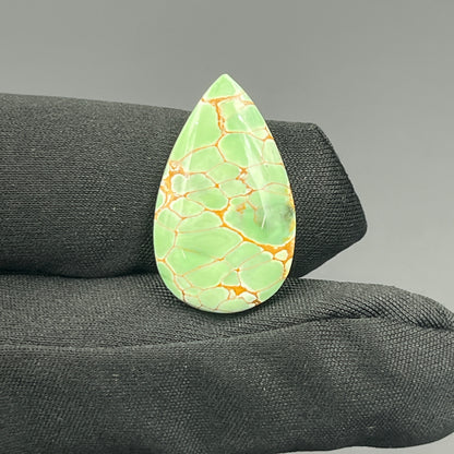Variscite Green Turquoise Cabochon - Teardrop